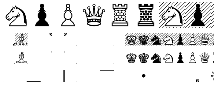 Chess Leipzig font